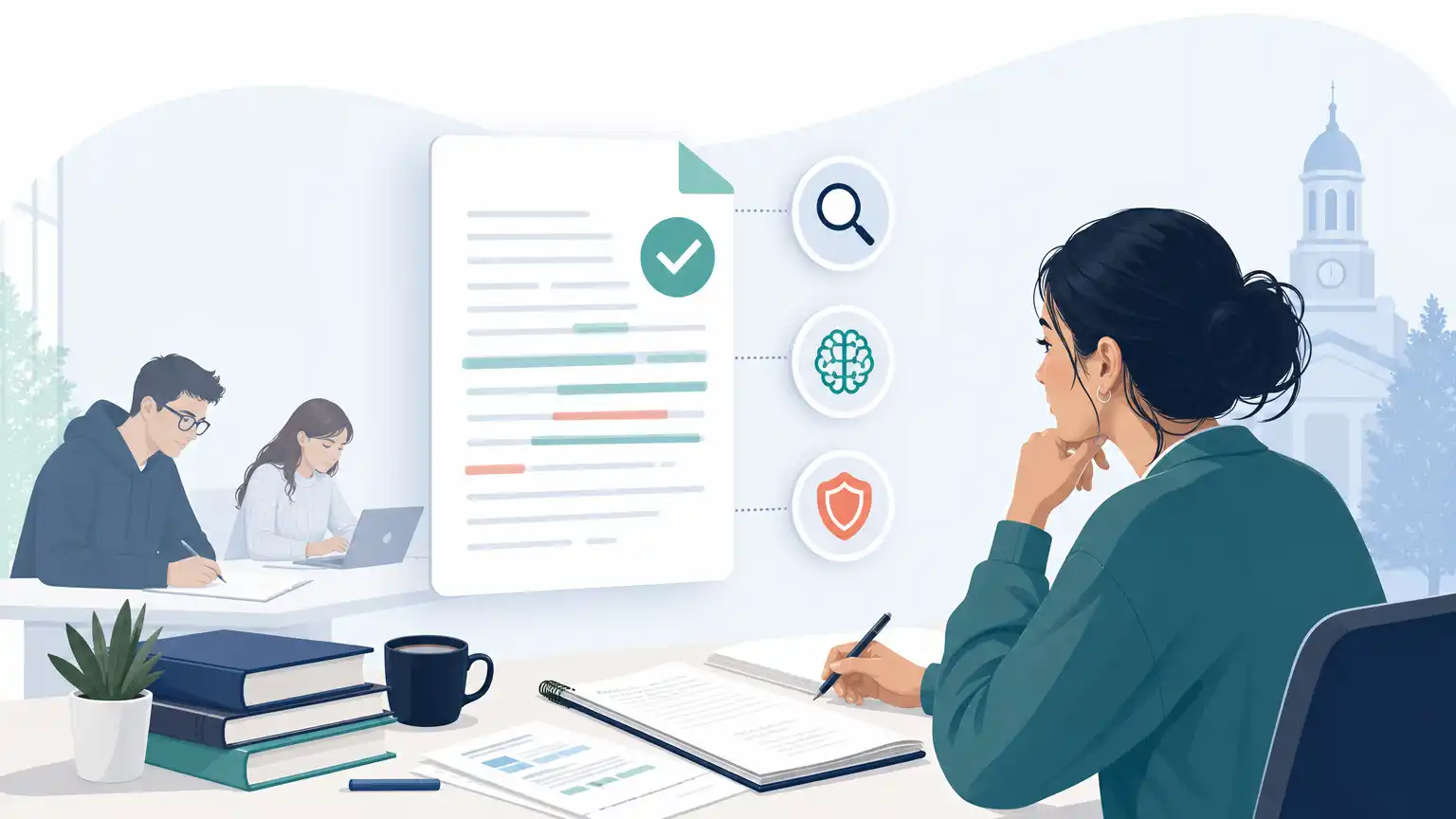 Editorial visual explaining conclusion on can turnitin detect ai for students reviewing Turnitin results. Editorial visual explaining conclusion on can turnitin detect ai for students reviewing Turnitin results.