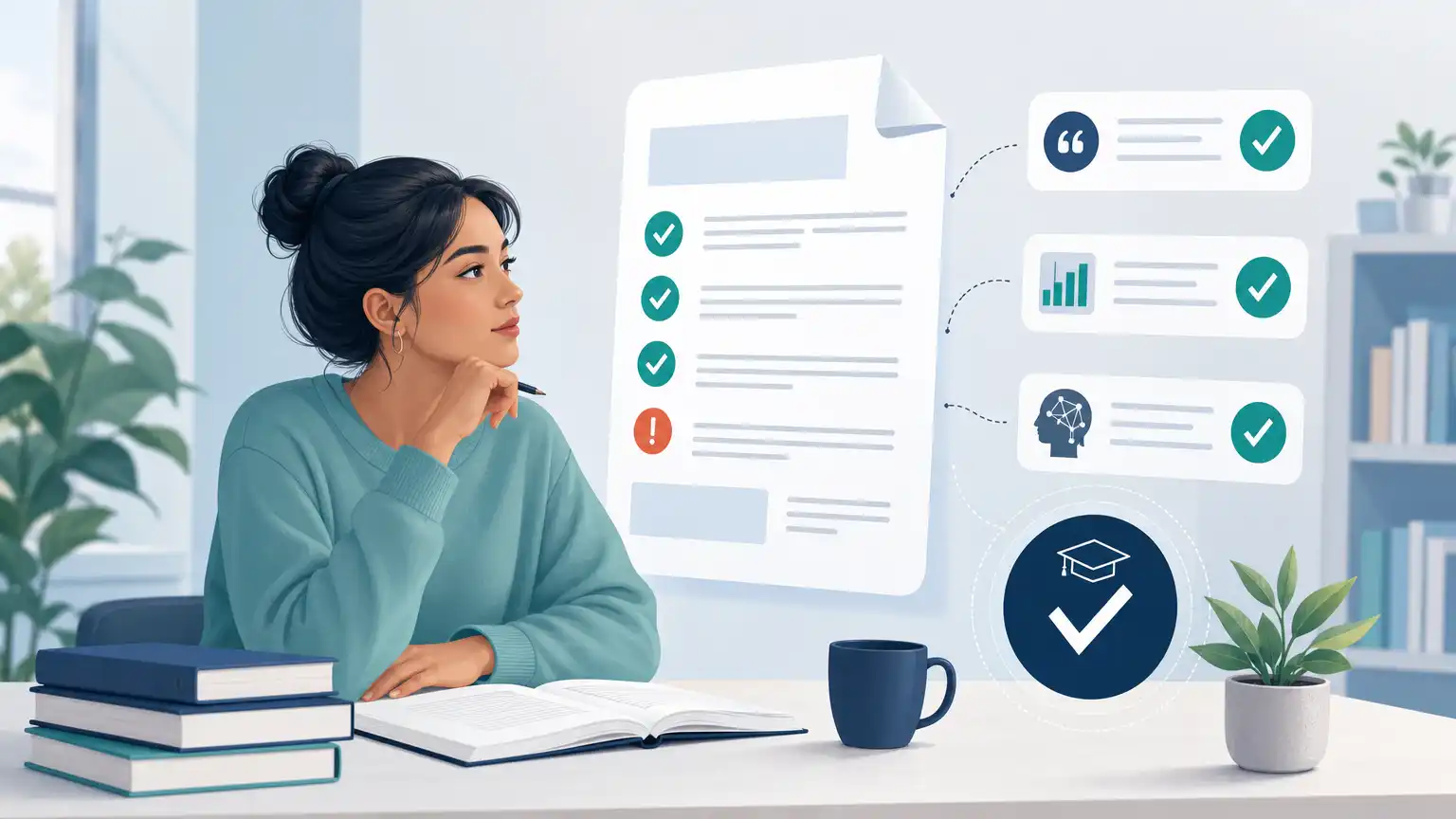 Editorial visual explaining key takeaways before submitting paraphrased work for students reviewing Turnitin results. Editorial visual explaining key takeaways before submitting paraphrased work for students reviewing Turnitin results.