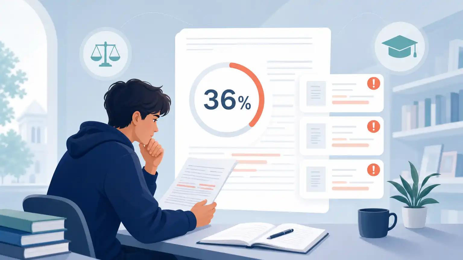 Student-friendly editorial visual about is 36 % similarity on turnitin bad and responsible Turnitin report review. Student-friendly editorial visual about is 36 % similarity on turnitin bad and responsible Turnitin report review.