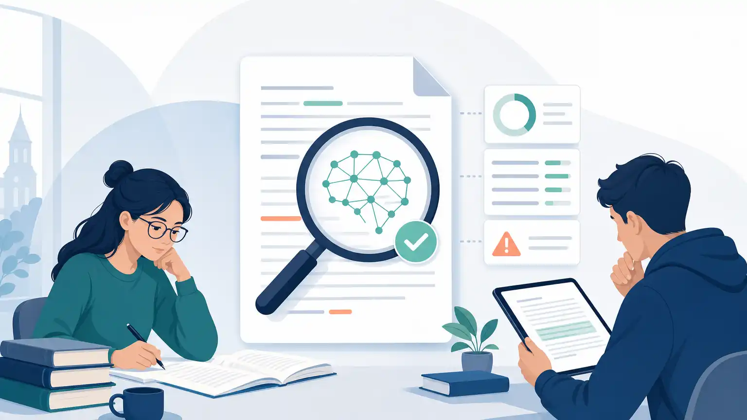 Student-friendly editorial visual about turnitin ai detection accuracy and responsible Turnitin report review. Student-friendly editorial visual about turnitin ai detection accuracy and responsible Turnitin report review.